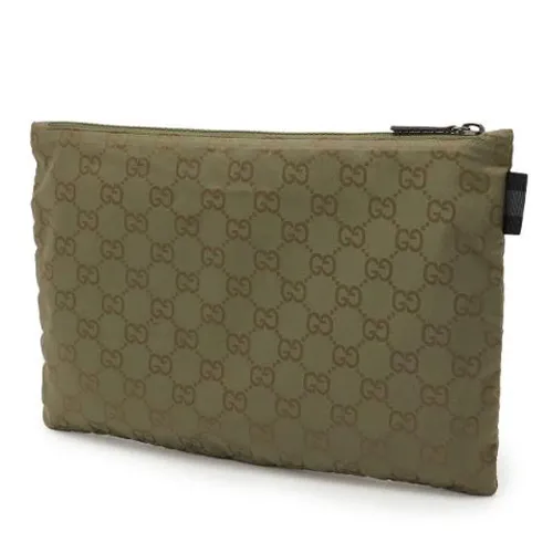Pre-owned Nylon Clutch - Gucci Vintage - Modalova