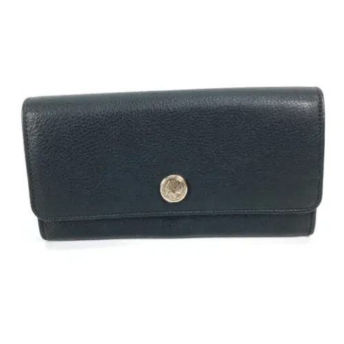 Pre-owned Leather wallets - Bvlgari Vintage - Modalova