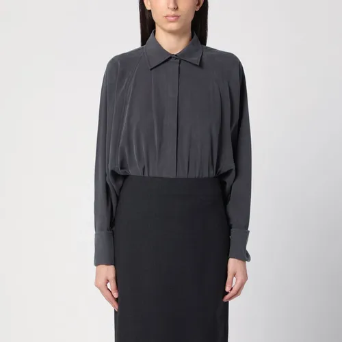 Anthracite Long Sleeve Shirt - Max Mara - Modalova