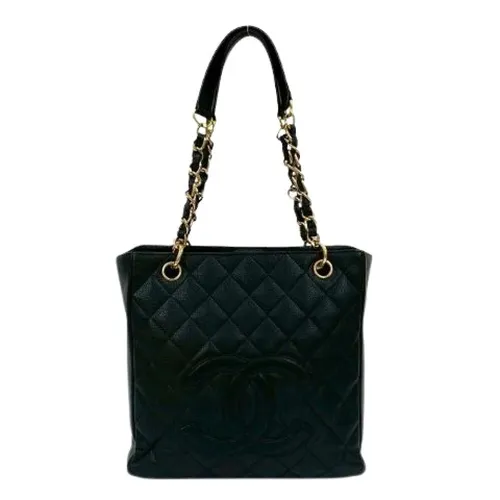 Pre-owned Leather Vintage Tote Bag - Chanel Vintage - Modalova