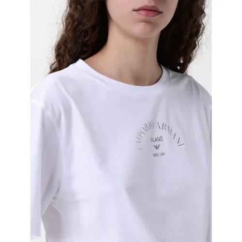 White T-Shirt - Emporio Armani - Modalova