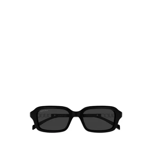 Rectangular Frame Sunglasses - Gucci - Modalova