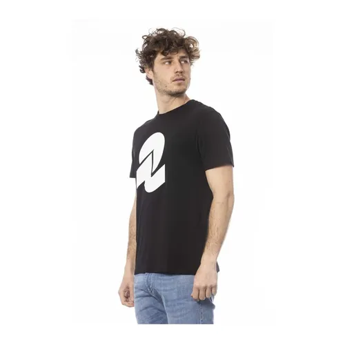 Crew Neck Logo Tee - Invicta - Modalova