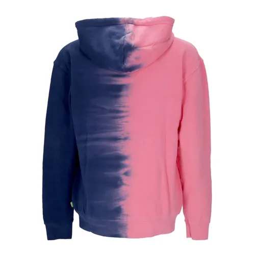 Split Dye Zip Hoodie Pink/Navy - HUF - Modalova