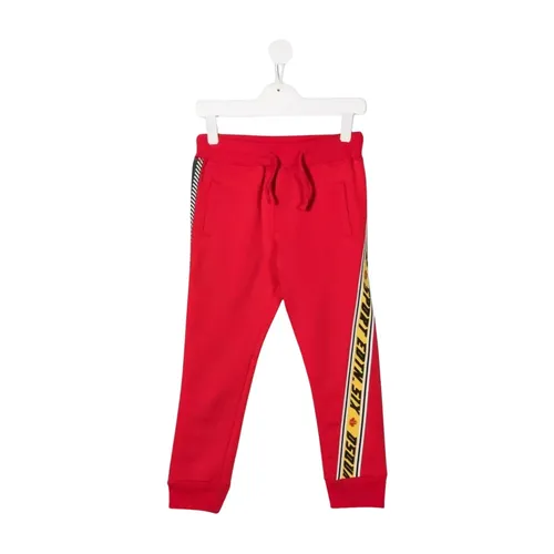 Red Sweatpants with Drawstring - Dsquared2 - Modalova