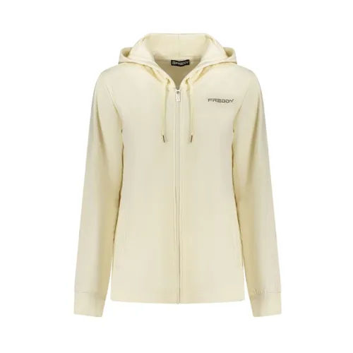 Bianco Cotton Sweatshirt - Freddy - Modalova