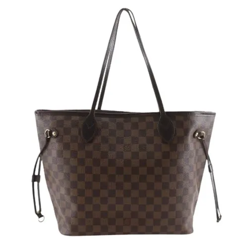 Pre-owned Neverfull MM Damier Canvas Tote Bag - Louis Vuitton Vintage - Modalova