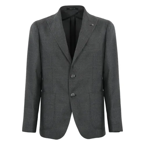 Wool Jacket Long Sleeve V-Neck - Tagliatore - Modalova