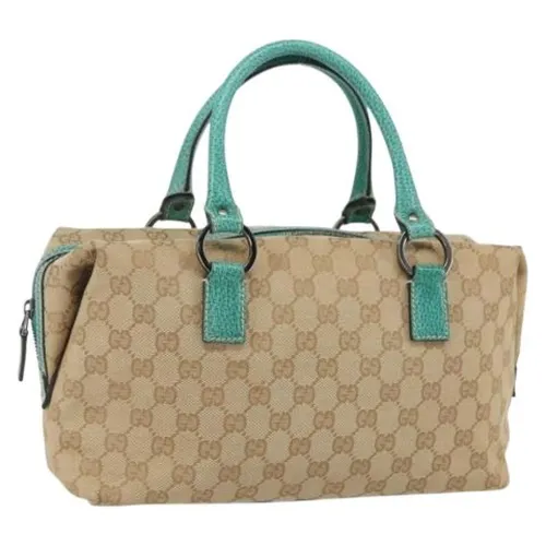 Pre-owned Canvas Handbag - Gucci Vintage - Modalova