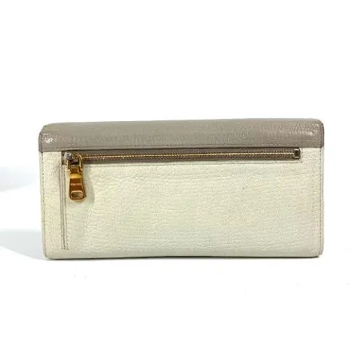 Pre-owned Leather Wallet - Miu Miu Pre-owned - Modalova