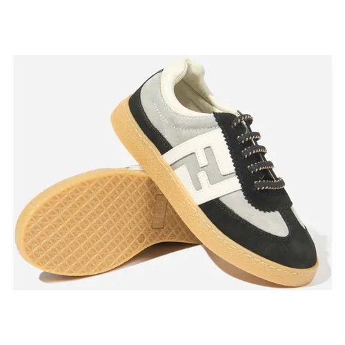 Leather FF Logo Trainers - Fendi - Modalova