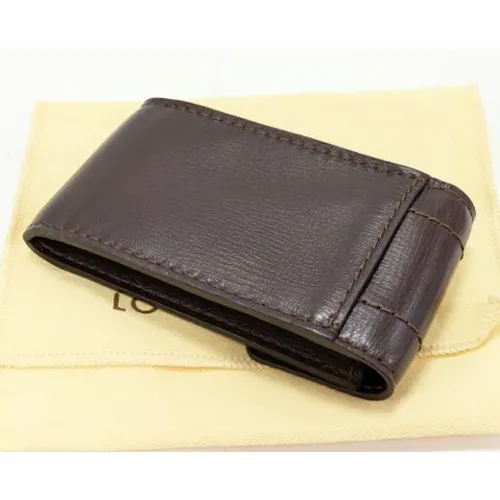 Pre-owned Leather Key Holder - Louis Vuitton Vintage - Modalova