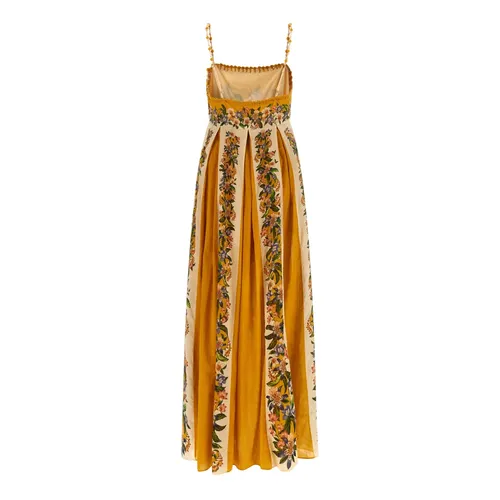 Sand Hilo Stripes Maxi Dress - Farm Rio - Modalova