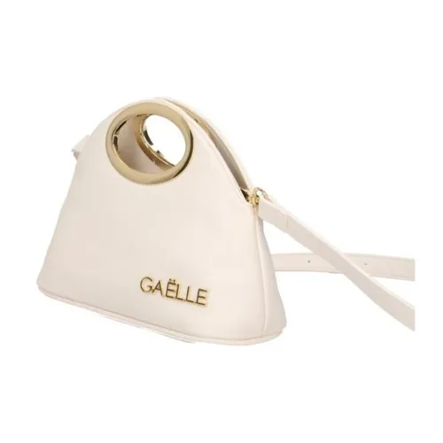 Mini Hand Bag with Metal Logo - Gaëlle Paris - Modalova