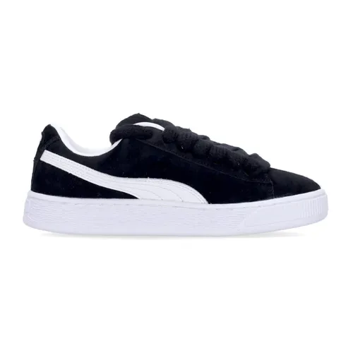 Suede Low Shoe Black/White - Puma - Modalova