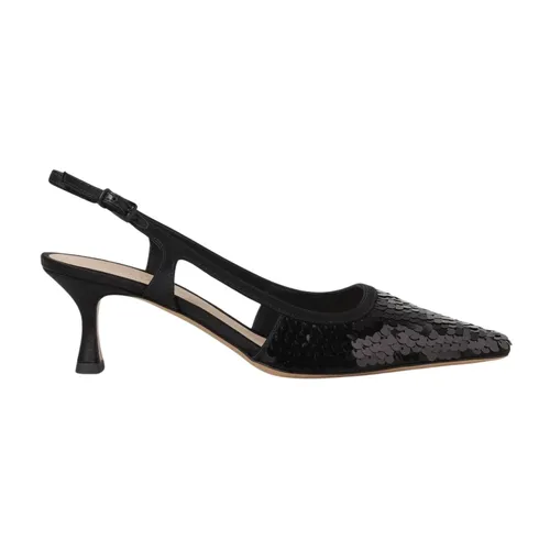 Sequin Slingback Pumps - Roberto Festa - Modalova