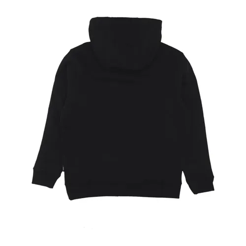 Black Hoodie with Kangaroo Pocket - Vans - Modalova