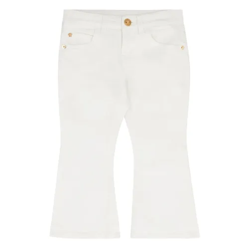 Cotton Flared Jeans - Versace - Modalova