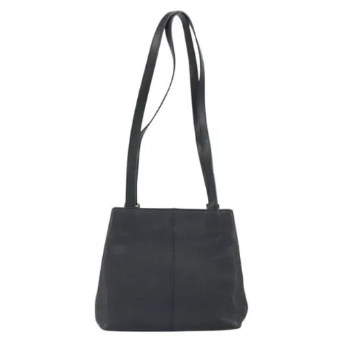 Pre-owned Leather Shoulder Bag - Burberry Vintage - Modalova