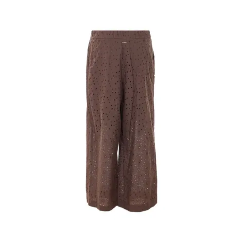 Wide Trousers - Twinset - Modalova