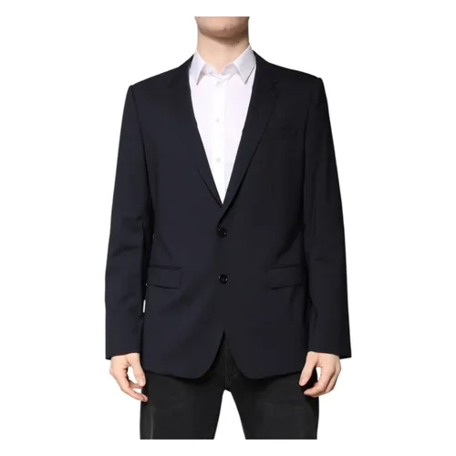 Black Martini Coat Blazer - Dolce & Gabbana - Modalova