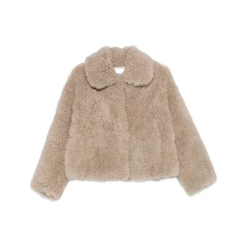 Jackets > Faux Fur & Shearling Jackets - - Yves Salomon - Modalova