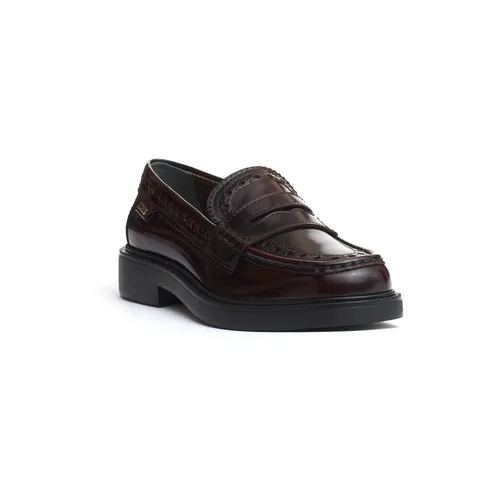 Leather Loafer Shoe - Tod's - Modalova