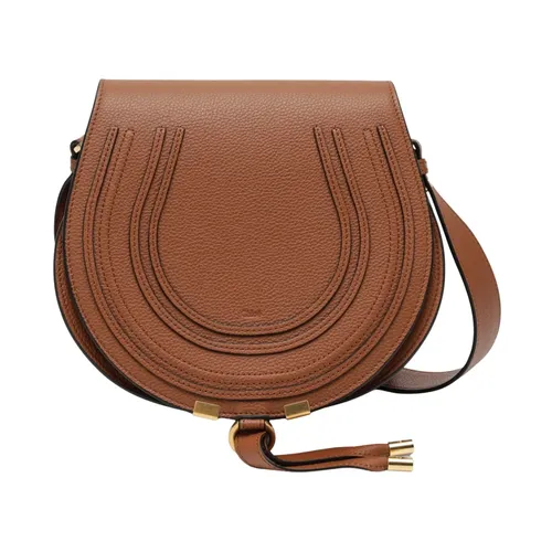 Marcie Medium Leather Bag - Chloé - Modalova