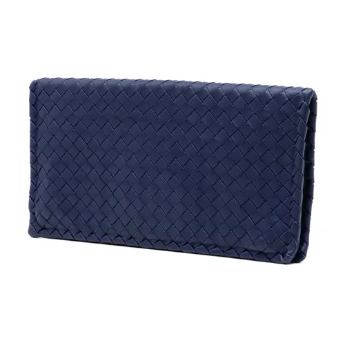 Pre-owned Woven Leather Clutch - Bottega Veneta Vintage - Modalova