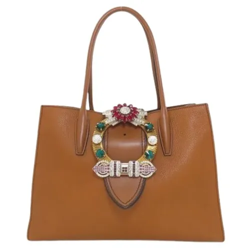 Pre-owned Tote Bag - Miu Miu Pre-owned - Modalova