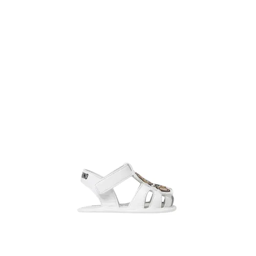 Cute Teddy Bear Closed-Toe Sandals - Moschino - Modalova