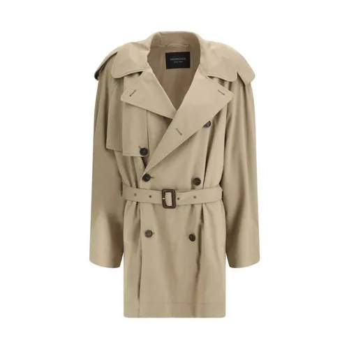 Gabardina de Algodón - Balenciaga - Modalova