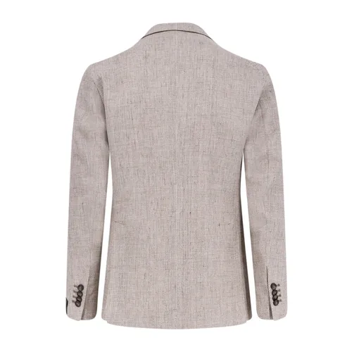 Single-breasted Two-button Blazer - Tagliatore - Modalova