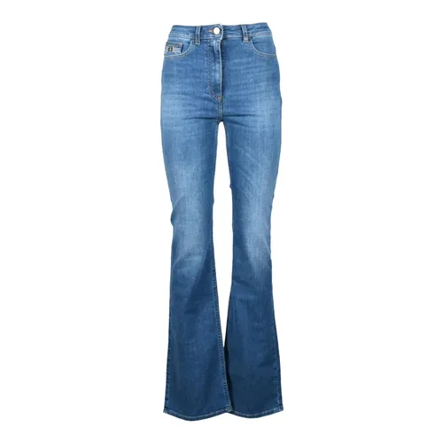 Jeans > Flared Jeans - - Elisabetta Franchi - Modalova