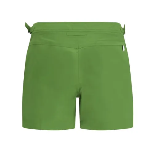 Bicolor Polyester Swim Shorts - Tom Ford - Modalova