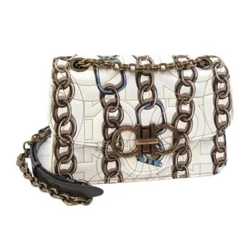 Pre-owned Leather Shoulder Bag - Salvatore Ferragamo Pre-owned - Modalova