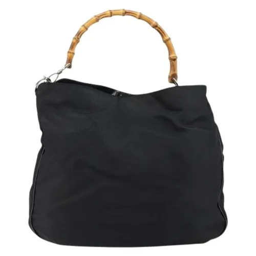 Pre-owned Nylon Handbag - Gucci Vintage - Modalova