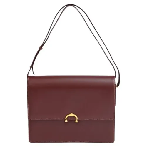 Pre-owned Leather Shoulder Bag - Cartier Vintage - Modalova