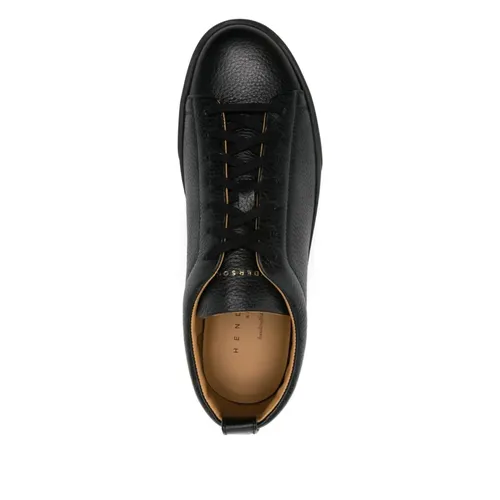 Black Deer Leather Colby Trainers - Henderson - Modalova