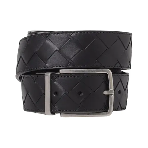 Luxury Woven Leather Belt - Bottega Veneta - Modalova