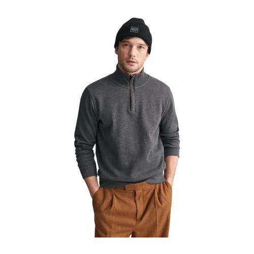 Half-zip Sweatshirt Sacker Rib - Gant - Modalova
