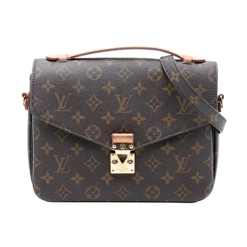 Pre-owned Printed Leather Bag - Louis Vuitton Vintage - Modalova