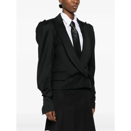 Cropped Horseshoe Jacket - Vivienne Westwood - Modalova