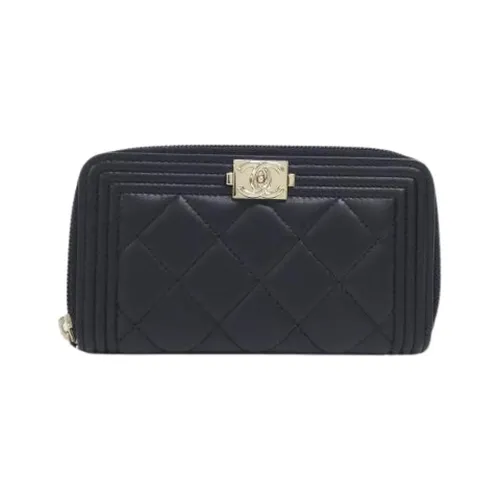 Pre-owned Leather Wallet - Chanel Vintage - Modalova