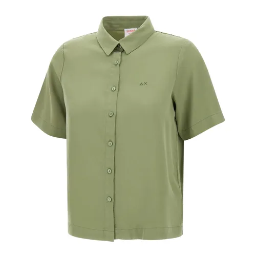Fluid Fabric Shirt - Sun68 - Modalova