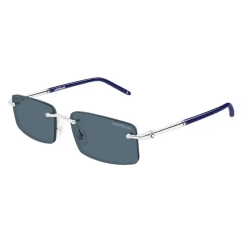 Mb0443S Rectangle Sunglasses - Montblanc - Modalova