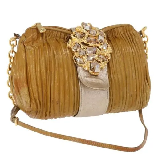 Pre-owned Coated Canvas Shoulder Bag - Miu Miu Pre-owned - Modalova