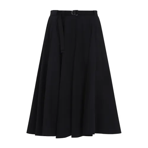 Black Stylish Skirt - Moncler - Modalova