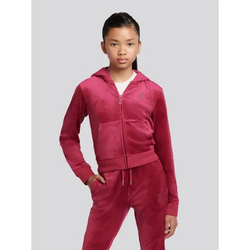 Diamante Zip Up Top - Juicy Couture - Modalova