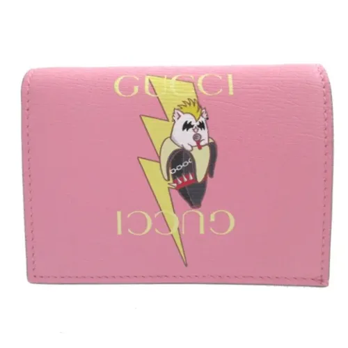 Pre-owned Leather Wallet - Gucci Vintage - Modalova